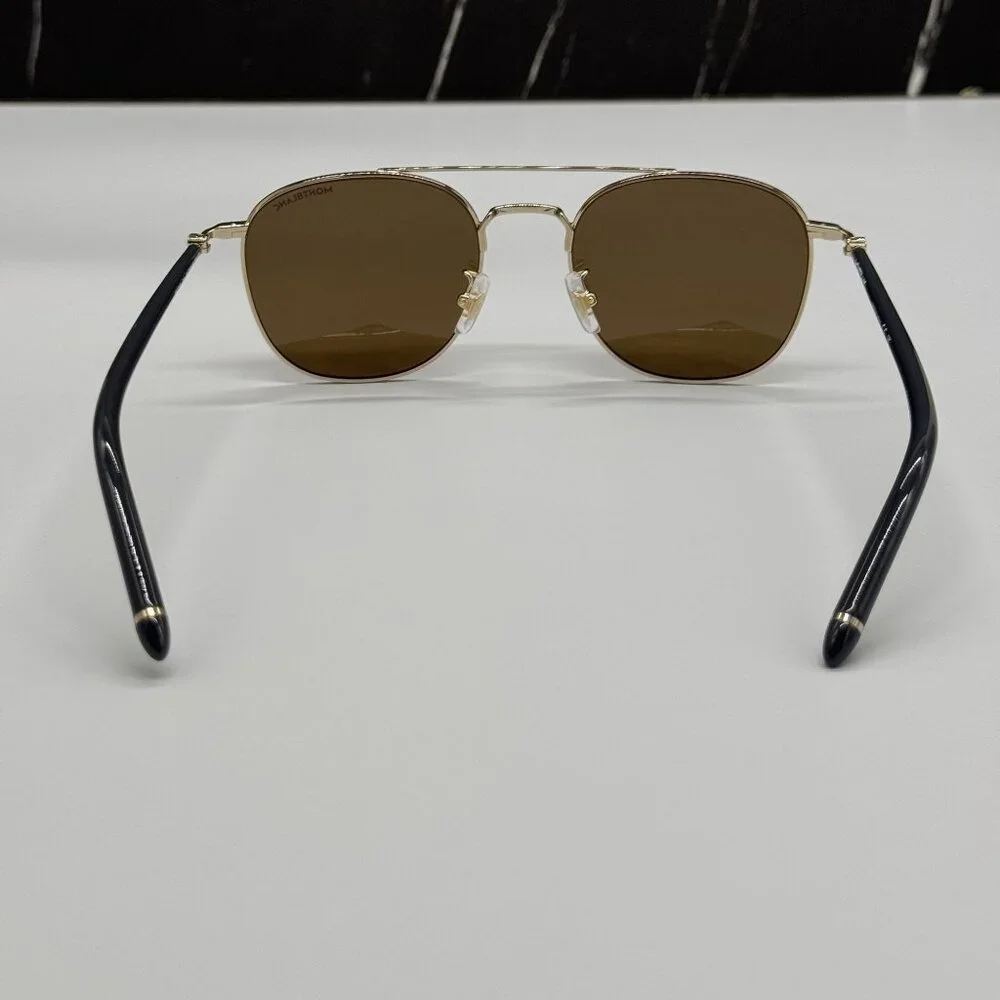 NEW MONTBLANC SUNGLASSES MEN BLACK BROWN EYEWEAR MONTBLANC MB0271S 004